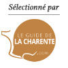 Selectionné par le Guide de la Charente