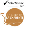 Selectionné par le Guide de la Charente